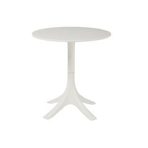 Bílý kulatý stůl Ludivine - Ø 70*75 cm J-Line by Jolipa