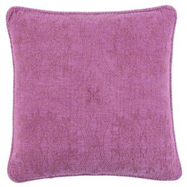 Růžový vintage povlak na polštář Quilt 181 - 40*40 cm Clayre & Eef