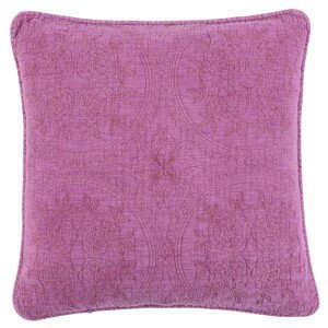 Růžový vintage povlak na polštář Quilt 181 - 50*50 cm Clayre & Eef