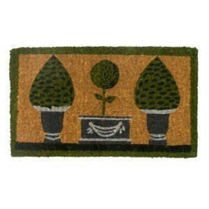 Kokosová rohož ručně vyrobená 3 topiary - 75*45*3cm Mars & More