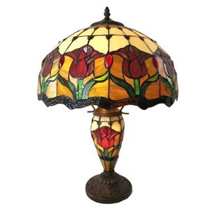 Stolní lampa Tiffany Tulipe - Ø 41*57 cm Clayre & Eef