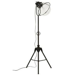 Černá kovová retro stojací lampa Tripod - 55*52*180cm J-Line by Jolipa