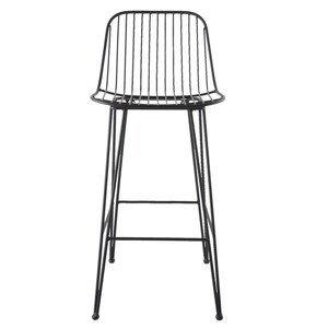 Kovová barová stolička - 40*44*90 cm Clayre & Eef