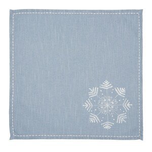 Textilní ubrousek Winter Wishes - 40*40 cm - sada 6ks Clayre & Eef