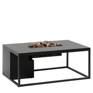 Stůl s plynovým ohništěm COSI Cosiloft 120 černý rám / černá deska HM5980990