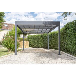 Kovový přístřešek / carport TRIGANO JARDIN LIBECCIO LG2463