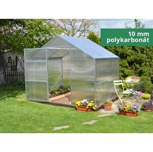 Zahradní skleník LANITPLAST DOMIK 2,6 x 4 m PC 10 mm LG2571