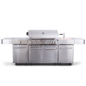 Plynový gril G21 Nevada BBQ kuchyně Premium Line, 8 hořáků + zdarma redukční ventil PE6390340