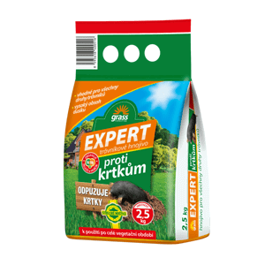 Trávníkové hnojivo EXPERT proti krtkům 2,5kg ZC140442