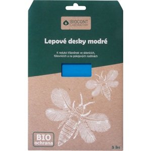 Lepové desky Biocont modré -skleník 5 ks ZC160042