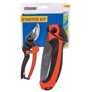 Sada zahradnického nářadí - nůžky a pilka Stocker ZC771420