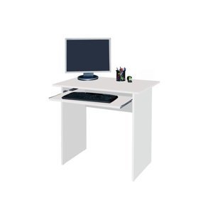 Jednoduchý  PC stůl TWIST, bílá