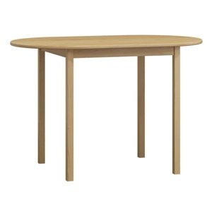 Stůl oválný 115x70 nr.4, masiv borovice, moření: ...