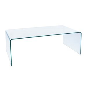 Konferenční stolek MÁRIO, průhledné sklo