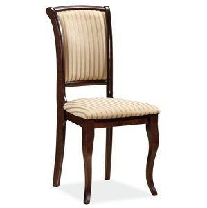 Dřevěná židle CHIPATA, ořech/T19