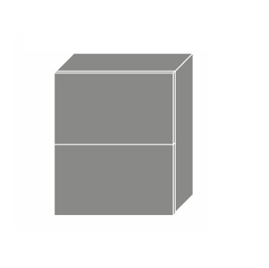PLATINUM, skříňka horní W8B 60 AV, korpus: bílý, barva: black stripes
