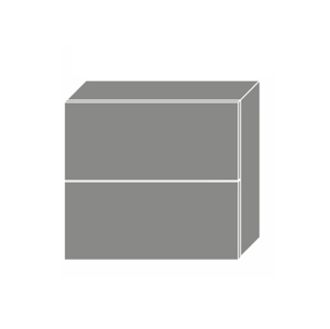 PLATINUM, skříňka horní W8B 80 AV, korpus: grey, barva: black stripes