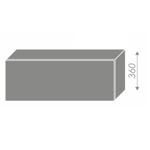 PLATINUM, skříňka horní W4b 90, korpus: grey, barva: white