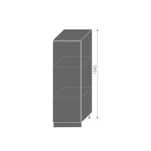 SHAULA, skříňka dolní  D5D/60/154, korpus: grey, barva: black