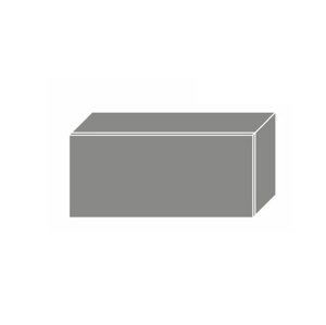 SHAULA, skříňka horní W4b 80, korpus: grey, barva: black