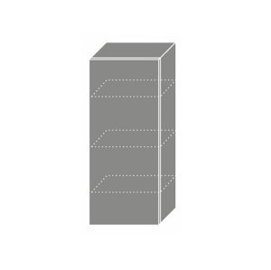 TITANIUM, skříňka horní W4 40, korpus: grey, barva: fino bílé