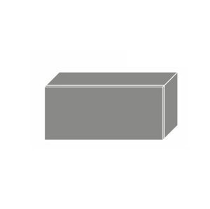 TITANIUM, horní skříňka W4b 80, korpus: bílý, barva: fino černé
