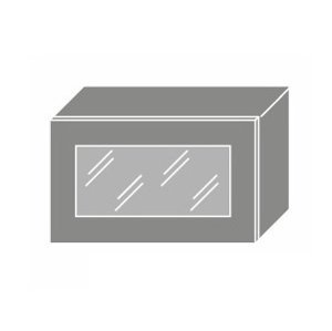 QUANTUM, skříňka horní W4bs 60 WKF, white mat/grey