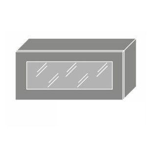 QUANTUM, skříňka horní W4bs 80 WKF, white mat/grey
