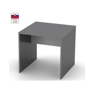 Psací stůl PADAR 80 cm, grafit/bílá