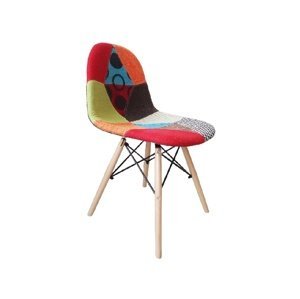 Jídelní židle LAPACEUM, patchwork