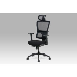 Kancelářská židle KZKA-M04 BK, černá