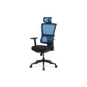 Kancelářská židle TUCUMANA, černá/modrá