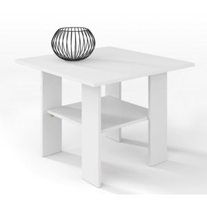 Konferenční stolek BANGOR 2, bílá