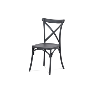 Jídelní židle CT-830 GREY, šedý plast