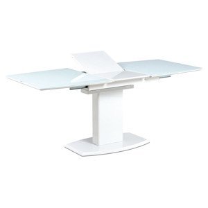 Rozkádací jídelní stůl 140-180x80 cm AT-4012 WT, bílá
