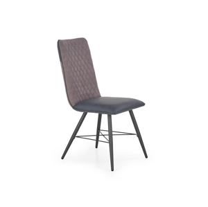 Jídelní židle K-289, světle šedá/tmavě šedá