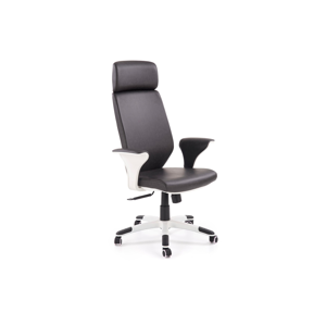 Kancelářská židle LONATTI, černo-bílá