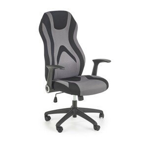 Kancelářská židle PADUCAH, šedo-černá