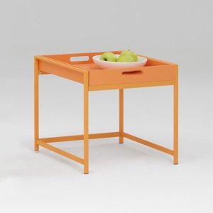 Servírovací stolek KAHILI, oranžový