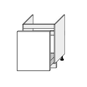 QUANTUM, skříňka dolní D1ZM 60, white mat/bílá