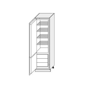 FOLLY, skříňka pro vestavnou lednici D14DL, mint/bílá