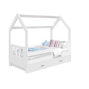 Dětská postel SPECIOSA D3A 80x160, bílá