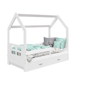 Dětská postel SPECIOSA D3D 80x160, bílá