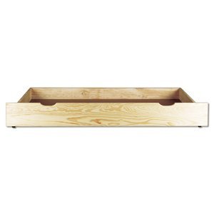Zásuvka pod postel ASAKA, výška 19 cm, masiv borovice