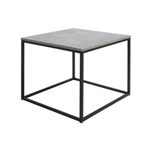 Konferenční stolek HOKAL 69 cm, beton chicago světle šedý, 5 let záruka