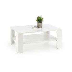 Konferenční stolek FRIDOLIN, bílá, Z EXPOZICE PRODEJNY, II.jakost