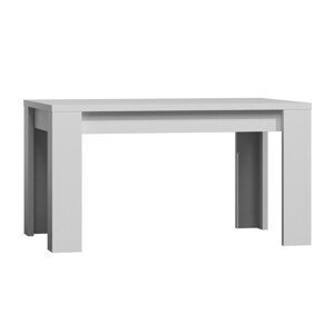 Jídelní stůl rozkládací SOUV 160x90 cm, bílá