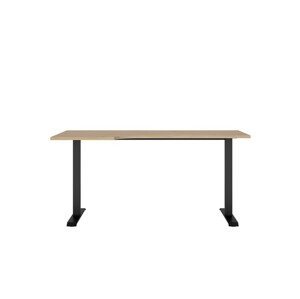 Psací stůl BELLARMINO 160x90 cm, levý, dub artisan