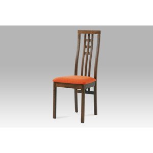 Židle BC-12481 WAL, masiv buk -  BEZ SEDÁKU