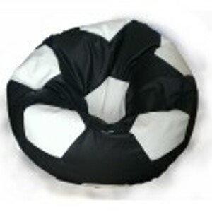 Sedací vak fotbalový míč černo-bílý EMI